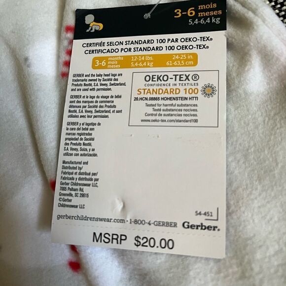 GERBER polar-bear sleeper baby - Picture 3 of 5